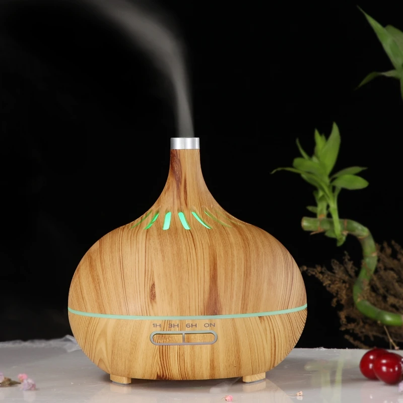 Aroma Essential Oil Diffuser Ultrasonic Cool Mist Humidifier Air Purifier 7 Color Change Led Night Light for Office Home Eu Plug