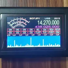 Внешний CatDisplay4." 4,3 дюймов TFT ЖК-дисплей Запись подсветка комбо+ 32G TF карта для YAESU FT-817/818/857/897/818ND/857D IC-7000/703/706