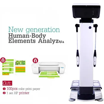 Buy Clinic Use Aesthetics Fat Test Body Elements Analysis Manual Weighing Scales Beauty Care Weight Reduce Body Composition Analyzer
