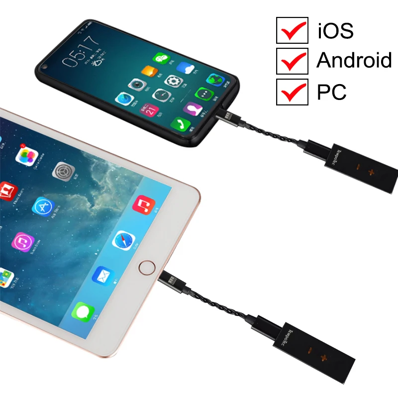 Усилитель для наушников TempoTec Sonata HD PRO Тип C до 3 5 мм DSD256 Android/iOS/ПК адаптер