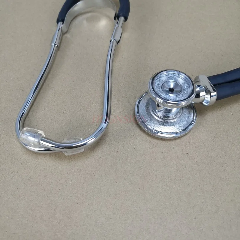 stethoscope cardiology box and black Stethoscope stainless steel double-sided stethoscope pediatric double-sided