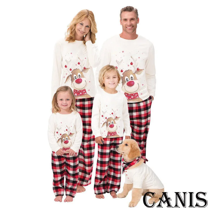 Одинаковые комплекты для семьи; Рождественская пижама в клетку с героями мультфильмов; одежда для мамы и дочки; одежда для сна для мамы, дочки, папы и сына