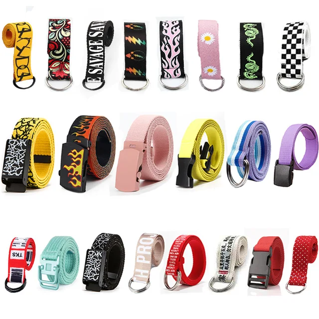 36 style Canvas Belts