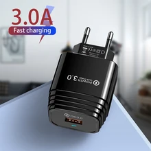 GTWIN 3A USB зарядное устройство быстрое зарядное устройство 3,0 настенное зарядное устройство адаптер для iPhone 11 Pro MAX QC3.0 Быстрая зарядка для samsung Xiaomi huawei