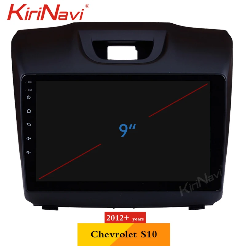 KiriNavi Android 7,1 Автомобильная магнитола для Chevrolet S10 автомобильный Dvd мультимедийный плеер Автомобильная магнитола gps навигация WiFi BT 4G авто радио 2012