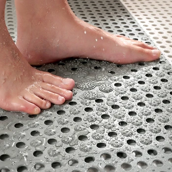

Free combination Bath Mat Kitchen Bedroom Carpet Pad PVC massage Anti Slip Floor Mat Cabinet Bathroom Rug Cups Bath Mat