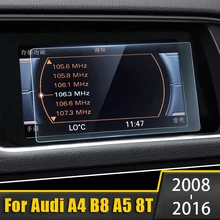Закаленное стекло для Audi A4 B8 A5 8T 2008 2016 защита экрана навигации