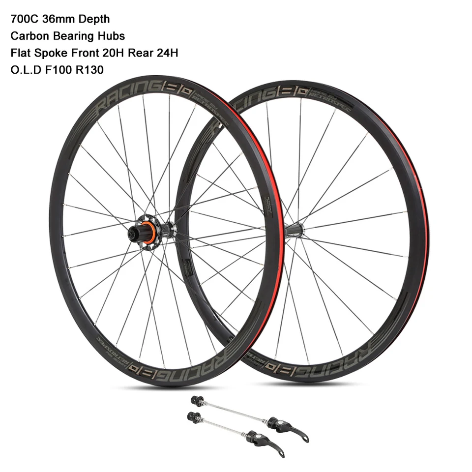 36 spoke wheelset 700c