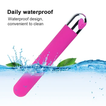 Sex Bullet Vibrator Clitoris and G-Spot Nipple Stimulator Vibrate Massager Vibe Orgasm Vagina Dildo for Travel USB Rechargeable 5