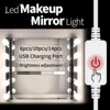 Led Vanity Light Makeup Mirror Light Bulb 12V LED USB Cable Powered Dressing Table Make Up mirror Lamp Decor Bathroom Wall lamp ► Photo 2/6