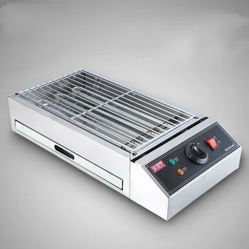 

Commercial electric grill smokeless electric oven stainless steel commercial oven skewer grill multi-function