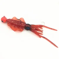 Fishing Tuna Lure Jig head hook 130mm Fishing Soft Lure 6