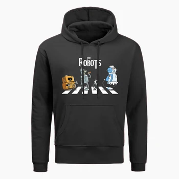 

Fashion The Robots Print Hoodie Funny Star Wars Droids Sweatshirt Men Hip Hop Hoodies Winter Sportswear Harajuku Streetwear