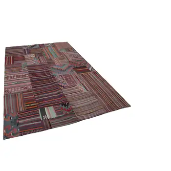 

202x300 Cm Multicolor Handmade Rugs Patchwork Rug-7x10 Ft