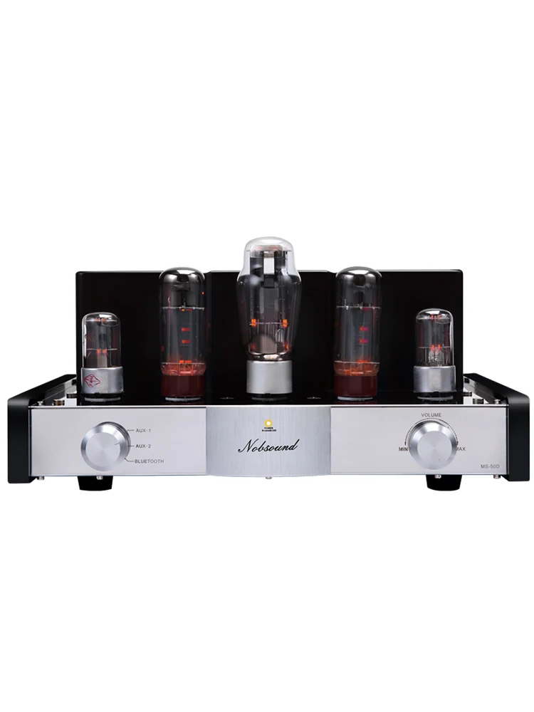 

Nobsound MS-50D hifi Class A fever pure tube amplifier, EL34B tube amplifier support Bluetooth and USB CD DVD