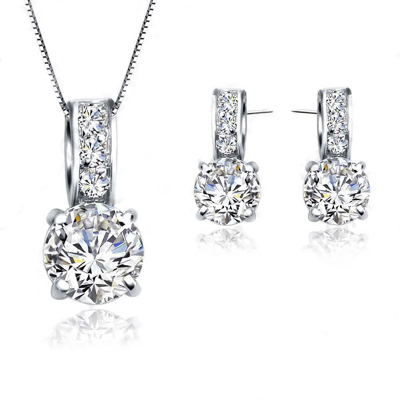 Cubic Zirconia Jewelry Set