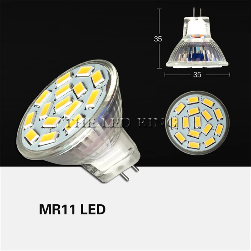 10pcs/lot Super Bright Dimmable Light LED Spotlight 3014 SMD 3W/5W/7W 7 12 15LEDs AC/DC12V Base Lamp Replace 30/40W|3014 smd|led spotlightdimmable light - AliExpress