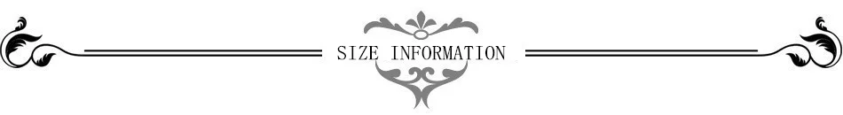 size information