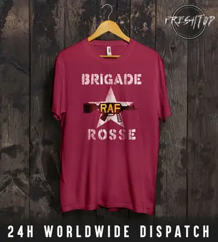 

Brigade Rosse Raf T Shirt Worn By Joe Strummer The Clash Red Army Rock Punk Uk Summer Men O-Neck Short-Sleeved Printed Tops Tee