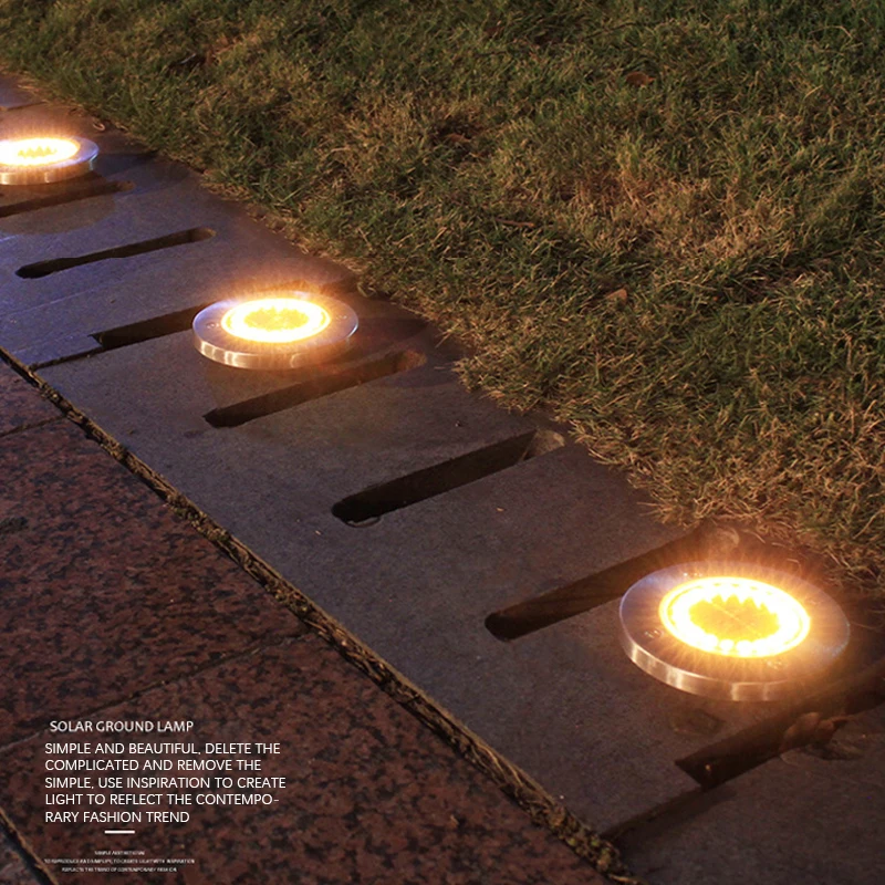 Flat In Ground Solar Lights Mounteen In 2023 Solar Lights,, 55 OFF