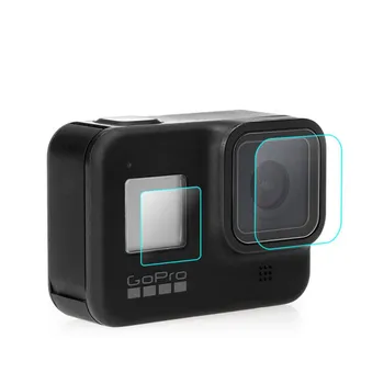 

High-quality Durable Tempered Glass Lens LCD Screen Protector For GoPro Hero8 Black Camera Protective Film For Go Pro 8 VP720