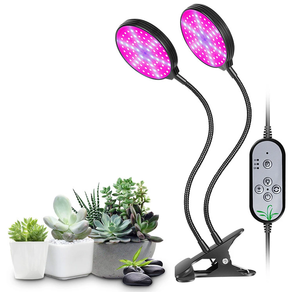 Full Spectrum Phytolamps DC5V USB LED Grow Light with Timer 15W 30W 45W