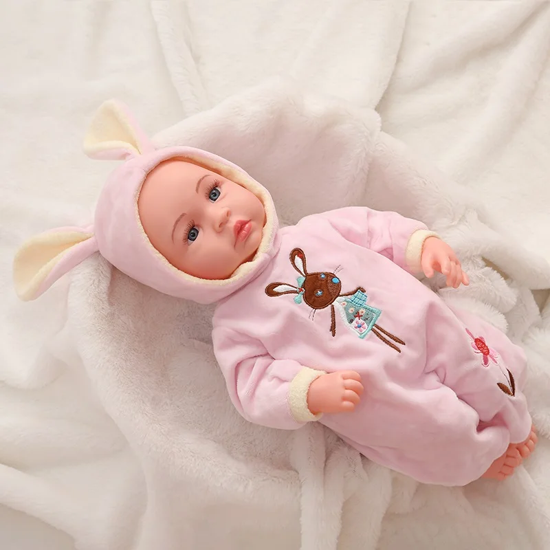 JX-255 45 см ITOUCH функциональные детские куклы, говорящие на папе, маме, смеющиеся плачущие, силиконовые Реборн, Супер реалистичные для малышей, Boneca, подарок игрушки для девочек кукла реборн - Цвет: JX-255