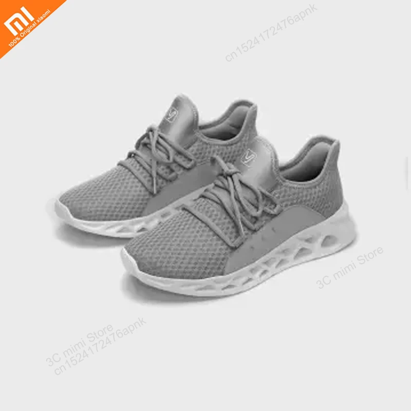 3 цвета xiaomi мужские легкие эластичные спортивные туфли для пчелиных сот