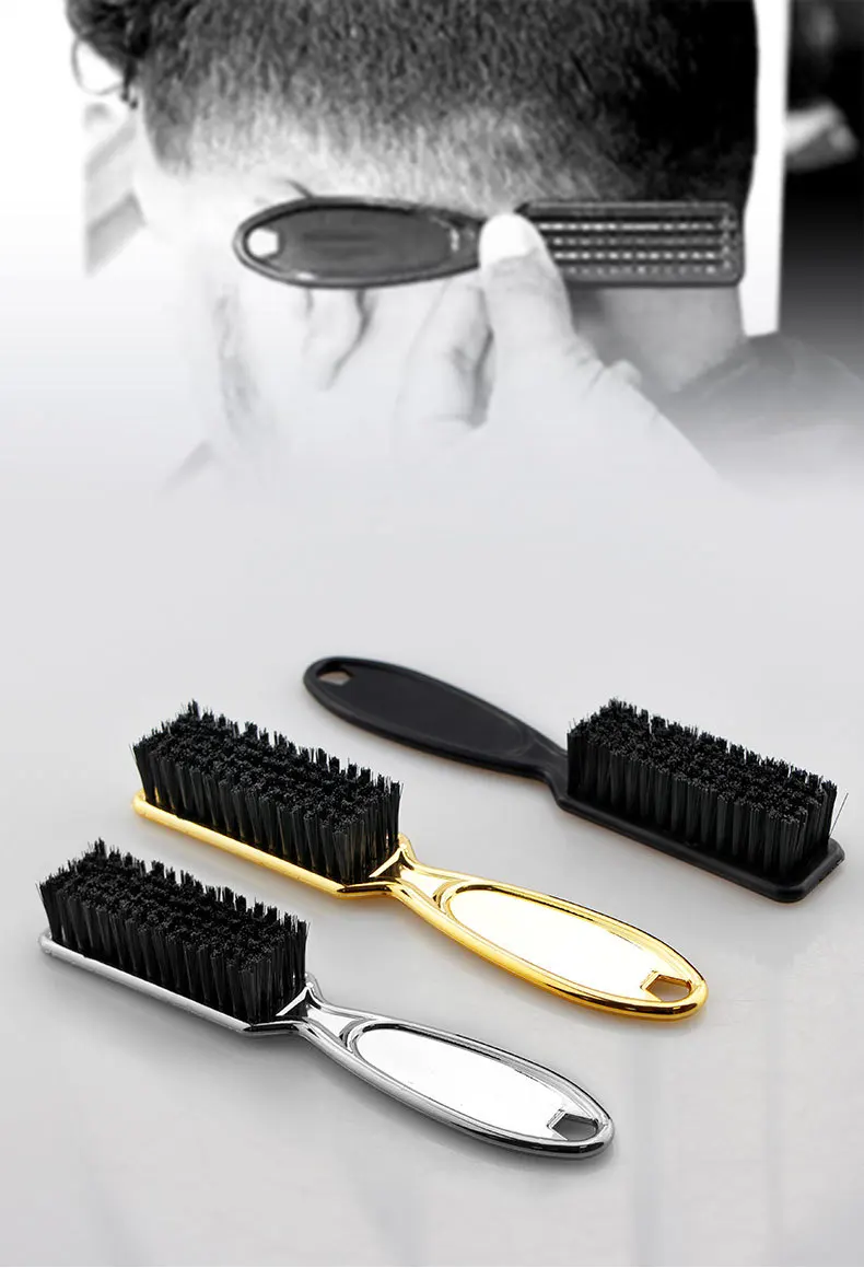 Barbershop Hairdressing Soft Hair Cleaning Brush Barber Neck Duster Broken Hair Remove Comb Hair Styling Tools Shaving Brush