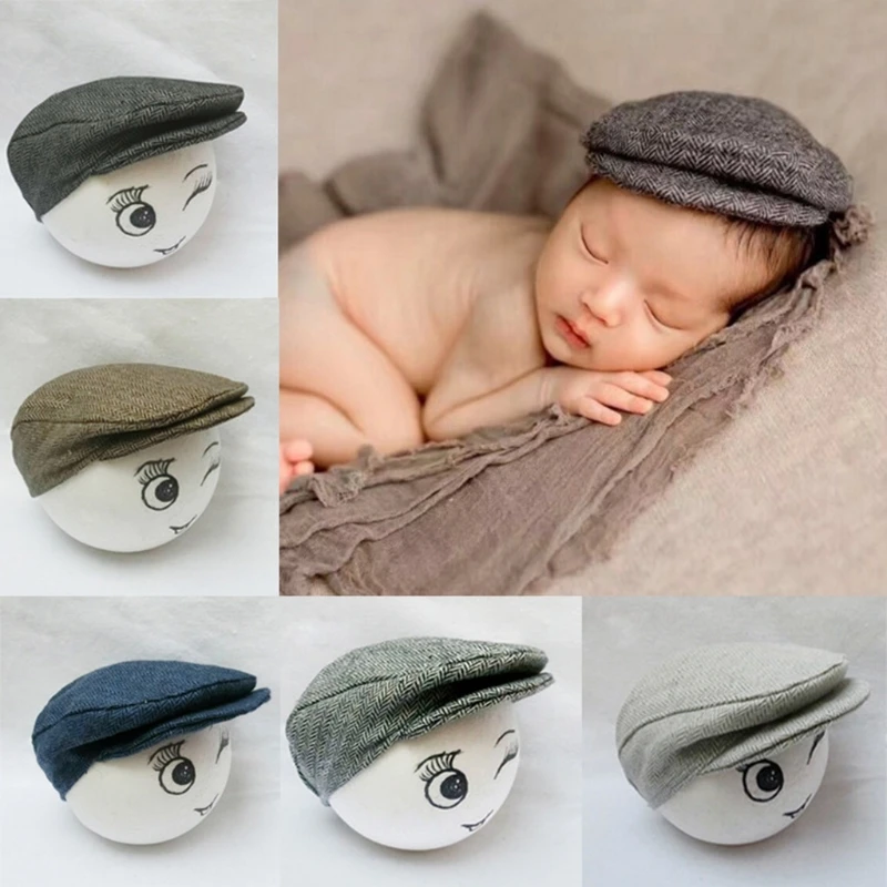 Милый ребенок новорожденный остроконечная шапочка шапка для маленьких мальчиков и девочек Фотография реквизит 0-1 м