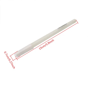 

White Hook Liner Pens Black Paper Highlighter Reviser 0.8mm New