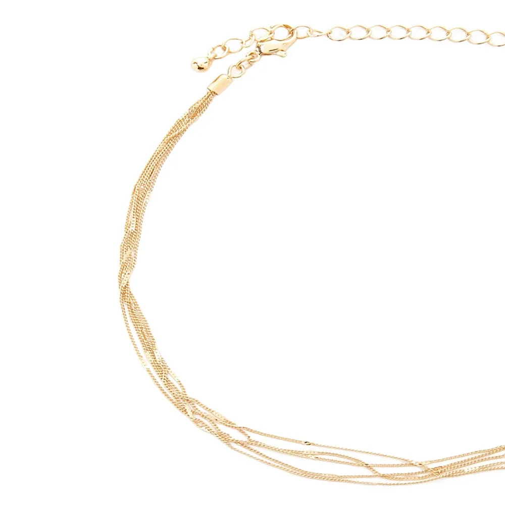 

For Europe And America Fashion Multilayer Fine Anklet Women's Beach Cool Popular Alloy Foot Ornaments K297