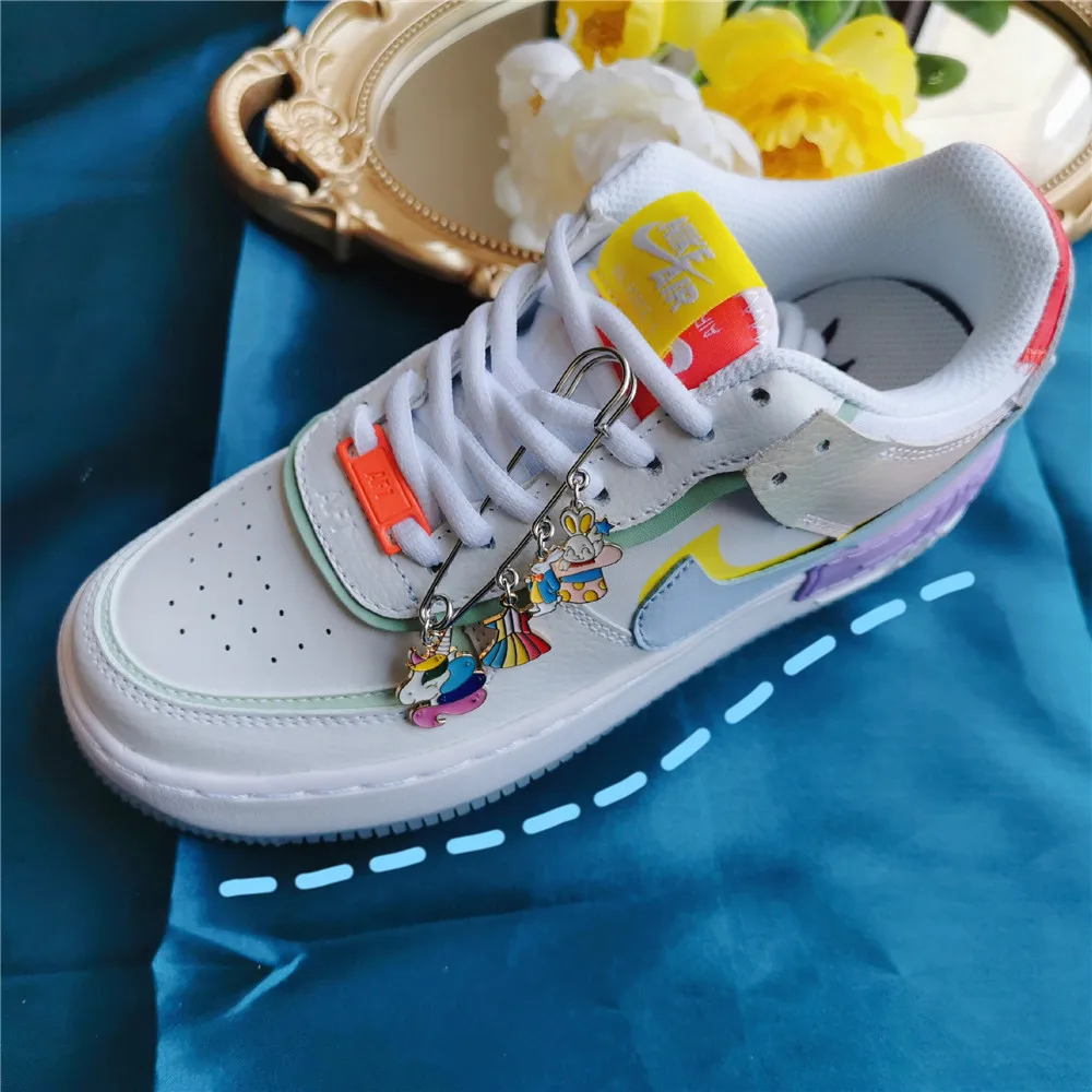 2pc Diy Cute Sneaker Charms Designer 