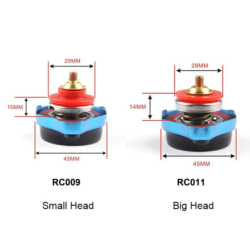 Крышка радиатора для машины измеритель температуры воды термостатический датчик(0,9 бар/1,1 бар/1,3 бар