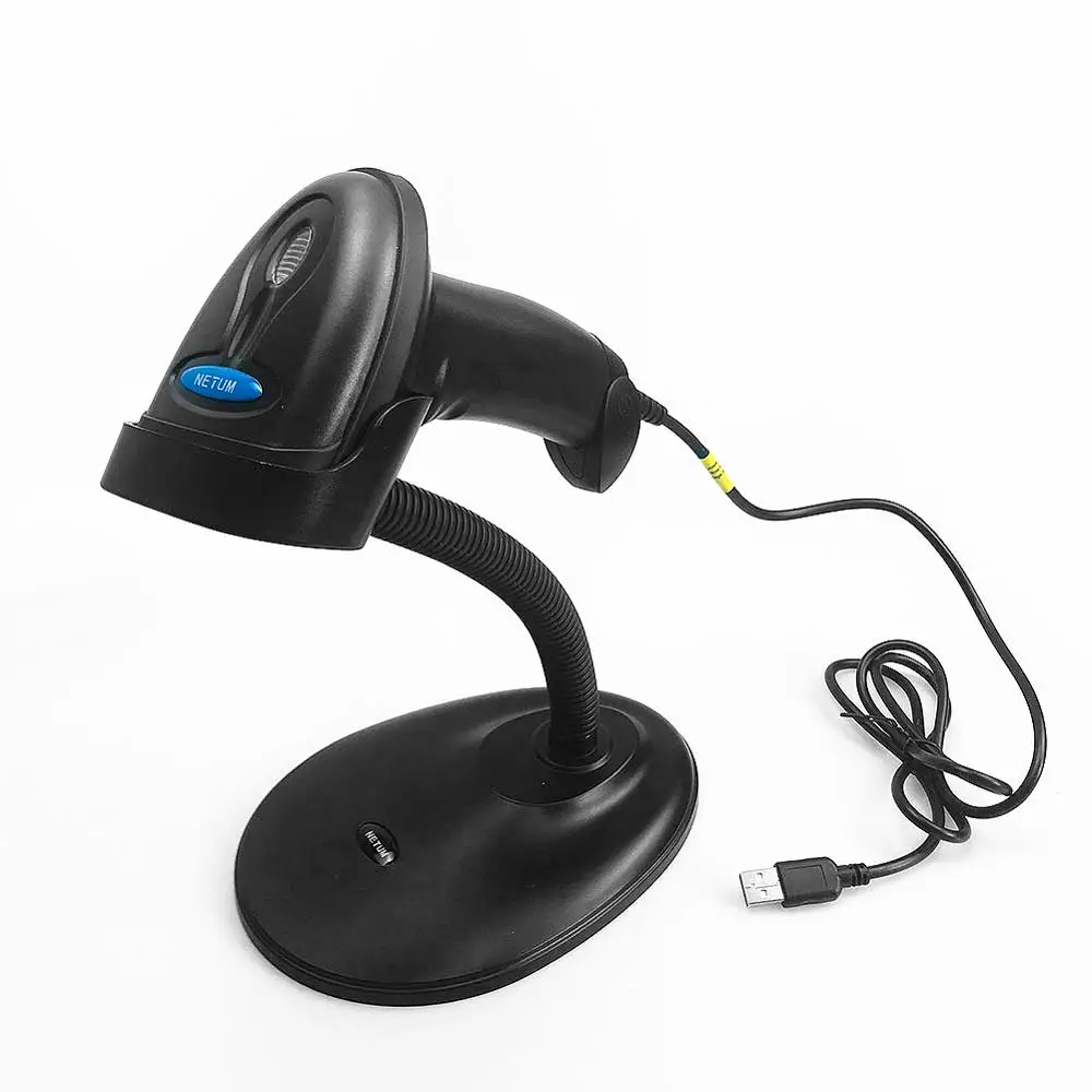 NETUM NT-1228BC автоматический Bluetooth CCD сканер штрих-кода считыватель Hands Free USB Plug and Play для супермаркета POS системы