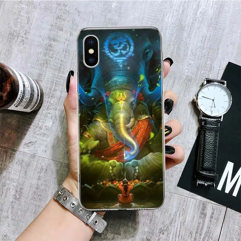 India Buddha Phone Case For iPhone 11 12 13 Pro XS XR X Max 7 8 6 6S Plus Mini + 5 SE Pattern Customized Coque Cover Capa iphone xr card case