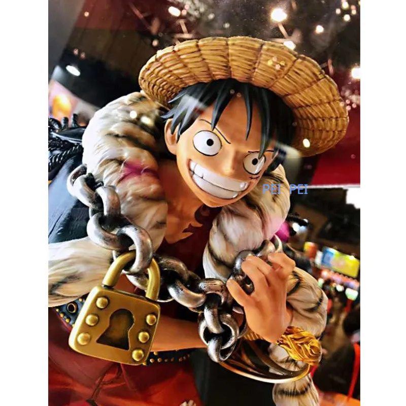 Аниме одна деталь статуя Обезьяна D. Luffy 1/4 GK полноразмерная портретная смола/ПВХ фигурка Коллекционная модель игрушки Q945