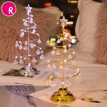 Magixun Gold Silver led christmas String lights Tree bedroom Xmas decor table lamp warm white cold white desk decor small night