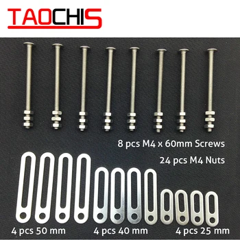 

TAOCHIS Universal Head light Retrofit Tools Adapter Frame For Koito Q5 Hella Projector Lens Connect Plates 25/40/50mm Screws Nut