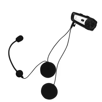 

M6 Bluetooth Headset Waterproof Motorcycle Helmet Intercom Interphone Headset Walkie Talkie new 2020