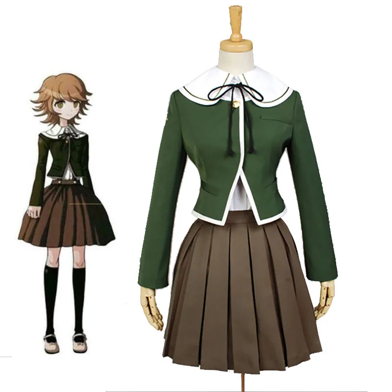 Магазин COYOUNG костюм для косплея Fujisaki Chihiro из данганронпа школьная форма JK девочек