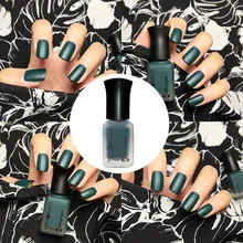 Матовый лак для ногтей серый красный серия сатин бархат прочный не-Очищаемый матовый бутылка художественный лак украшение ногтей искусство TSLM1