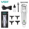 VGR 071 Hair Clipper Professional Personal Care Rechargeable Trimmer Barber For 0 Knife Head Machine Haircut Tool V071 5