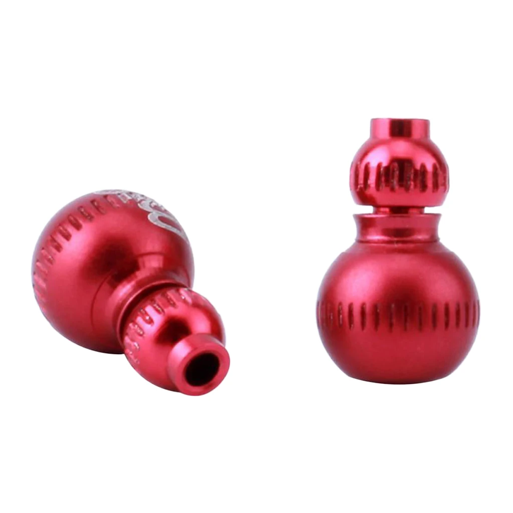 Brake Red 2 шт. алюминиевый сплав велосипедный тормоз кабельный колпачок конец линии переключения шланга советы щипцы пылезащитный чехол - Цвет: Brake Red
