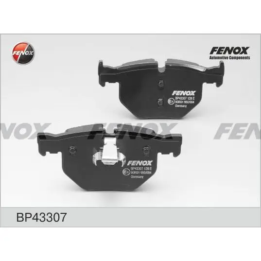 Колодки дисковые задние BMW E90/E92/E93 2.5/3.0 06 FENOX BP43307 |