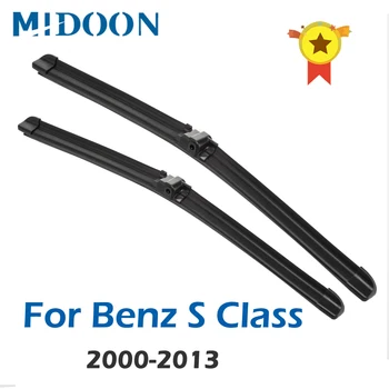 

MIDOON Wiper Blades for Mercedes Benz S Class W220 W221 S250 S280 S300 S320 S350 S400 S420 S430 S450 S500 S600 S55 S63 AMG CDI