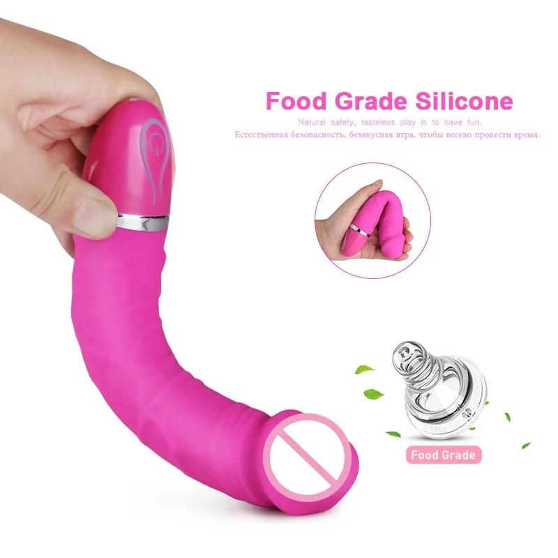 Multispeed Dildos Vibrator Magic Wand Massager Vibrators Soft Spot Dildo Vibrator Intimate sex Products Toy for Women Adult