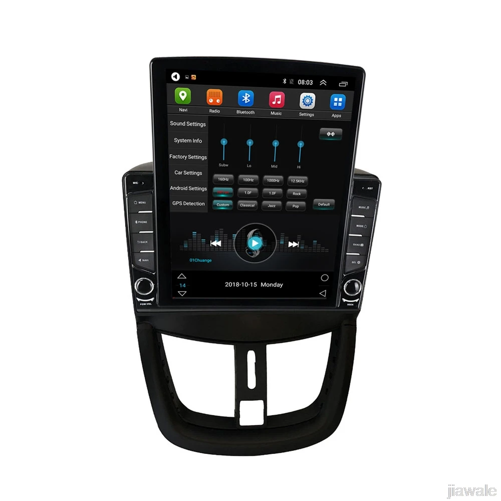 9 7 &quotocta core tesla style вертикальный экран Android 10 Автомобильный GPS стерео Мультимедиа
