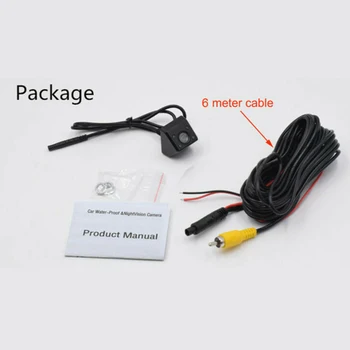 

4 IR Car Rear View Cam Reverse Backup Camera Night Vision DC 12V 130MA
