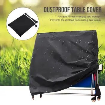 

210D Waterproof Table Tennis Table Protective Cover Ping Pong Dustproof Table Cover for Indoor Outdoor